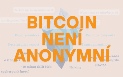 Bitcoin není anonymní